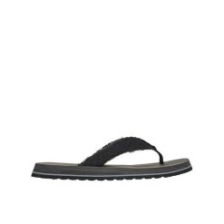 Japonki męskie SKECHERS Tantric Fritz. Czarne klapki i japonki męskie Skechers. Za 129.99 zł.