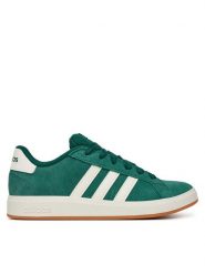 Adidas Sneakersy Grand Court 00s JP5893 Zielony. Zielone buty sportowe dziewczęce Adidas, bez wzorów, ze skóry, bez zapięcia. Za 209.99 zł.