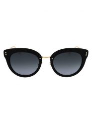 ISABEL MARANT ÉTOILE Damskie okulary przeciwsłoneczne w kolorze złoto-granatowo-czarnym rozmiar: 53. Czarne okulary przeciwsłoneczne damskie ISABEL MARANT ÉTOILE. Za 260.99 zł.