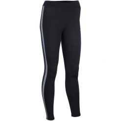 Legginsy z odblaskowym paskiem damskie Avento. Czarne legginsy damskie Avento, s, bez wzorów, z materiału. Za 170.50 zł.