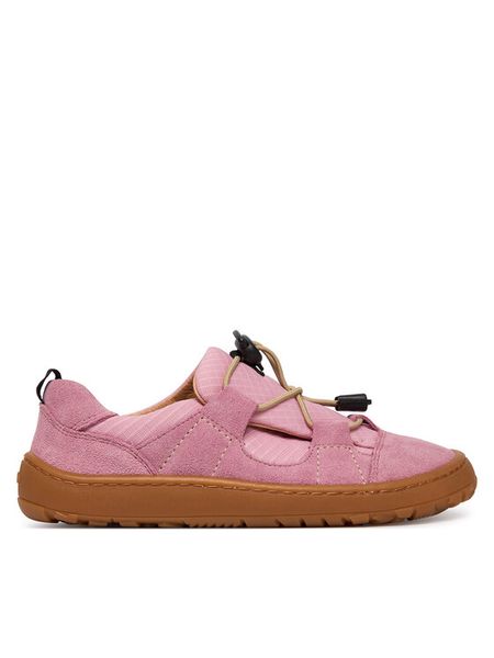 Froddo Sneakersy Barefoot Trekk G3130293-5 S Różowy. Czerwone buty sportowe dziewczęce Froddo, bez wzorów, ze skóry, bez zapięcia. Za 259.99 zł.