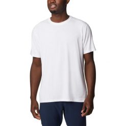 Koszulka sportowa z krótkim rękawem M Endless Trail Running Tech Tee. Brązowe t-shirty sportowe męskie Columbia, m, bez ramiączek, do biegania. Za 219.00 zł.