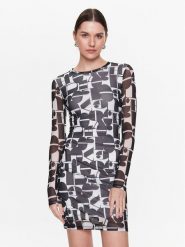 Hugo Sukienka codzienna Namara 50485142 Kolorowy Slim Fit. Sukienki damskie Hugo, na co dzień, xs, bez wzorów, z syntetyku, bez kołnierzyka, bez ramiączek, proste. Za 429.99 zł.