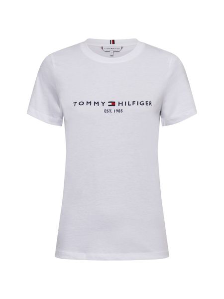 Tommy Hilfiger Koszulka Kobiety Bawełna biały, XL. Białe t-shirty damskie Tommy Hilfiger, xl, bez wzorów, z bawełny, bez kołnierzyka. Za 239.95 zł.