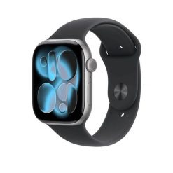 Zegarek Apple Seria 11 GPS Aluminium Szary Czosnkowy. Czarne, cyfrowe zegarki męskie Apple. Za 3,139.75 zł.