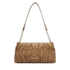 Torebka LOVE MOSCHINO. Brązowe torebki klasyczne damskie Love Moschino, bez wzorów, bez dodatków. Za 659.99 zł.