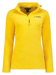 Canadian Peak Bluza polarowa "Tugeak" w kolorze żółtym rozmiar: XL. Żółte bluzy bez kaptura damskie Canadian Peak, xl, z materiału. Za 65.85 zł.