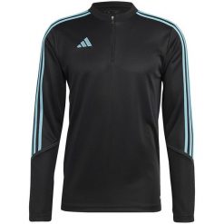 Bluza męska adidas Tiro 23 Club Training Top. Czarne bluzy bez kaptura męskie Adidas, m, z materiału. Za 141.99 zł.