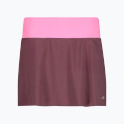 Spódnica trekkingowa damska CMP 2in1. Czerwone spódniczki damskie CMP, bez wzorów. Za 98.99 zł.