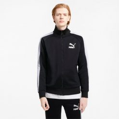Bluza dresowa męska Puma ICONIC T7. Białe bluzy bez kaptura męskie Puma, l, z dresówki. Za 299.00 zł.