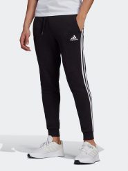 Adidas Spodnie dresowe w kolorze czarnym rozmiar: 4XL. Czarne spodnie dresowe męskie Adidas, bez wzorów, z dresówki. Za 127.35 zł.