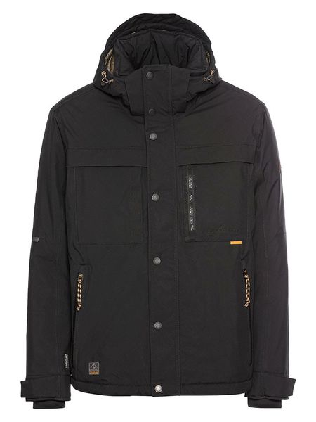 Camel Active Kurtka przejściowa w kolorze czarnym rozmiar: 35. Czarne kurtki męskie Camel Active, bez wzorów, bez kaptura. Za 279.11 zł.