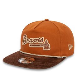 Czapka z daszkiem New Era. Brązowe czapki męskie New Era, bez wzorów. Za 219.99 zł.