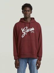 G-Star Bluza w kolorze bordowym rozmiar: L. Czerwone bluzy z kapturem męskie G-Star, l. Za 189.95 zł.