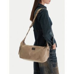 Torebka G-Star Raw. Brązowe listonoszki damskie G-Star Raw, bez wzorów, bez dodatków. Za 179.99 zł.