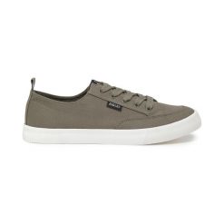 Niskie trampki z bawełny TAMARIX khaki. Zielone trampki i tenisówki męskie AIGLE, bez wzorów, z bawełny, bez zapięcia. Za 305.15 zł.