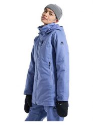 Burton Kurtka narciarska "Hazel" w kolorze niebieskim rozmiar: XS. Niebieskie kurtki narciarskie i snowboardowe damskie Burton, xs, bez wzorów, z materiału, bez kaptura, narciarskie. Za 360.17 zł.