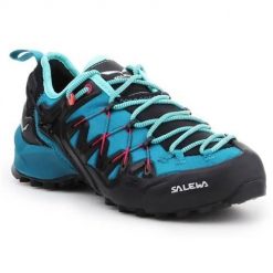 Buty trekkingowe damskie Salewa WS Wildfire Edge. Niebieskie obuwie trekkingowe damskie Salewa. Za 793.00 zł.