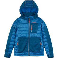 Kurtka softshellowa "Vau" w kolorze niebieskim. Niebieskie kurtki i płaszcze chłopięce Kamik, bez wzorów, bez kaptura. W wyprzedaży za 185.95 zł.