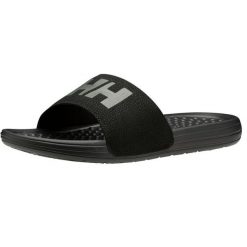 Klapki Helly Hansen H/H Slide 11714 990 czarne. Czarne klapki i japonki męskie z materiału. Za 319.13 zł.