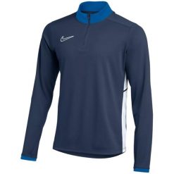 Bluza dresowa sportowa chłopięca Dri-Fit Academy 25 Drill Jr Top. Niebieskie bluzy bez kaptura męskie Nike, z dresówki. Za 149.99 zł.