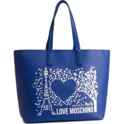 Torebka LOVE MOSCHINO - JC4087PP17LK0750 Blu. Niebieskie torebki klasyczne damskie Love Moschino, bez wzorów, ze skóry ekologicznej, bez dodatków. W wyprzedaży za 429.00 zł.