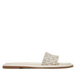 Klapki MICHAEL Michael Kors. Klapki damskie MICHAEL Michael Kors, bez wzorów, bez obcasa. Za 369.99 zł.