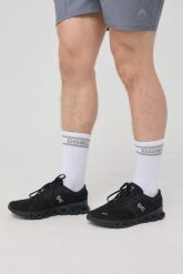 OOSC SKARPETY CREW - Szare. Czarne skarpetki damskie OOSC, bez wzorów, z bawełny. Za 58.99 zł.