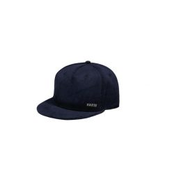 Czapka typu snapback Barts Tenkan. Brązowe czapki męskie Barts, bez wzorów, z bawełny. Za 144.00 zł.
