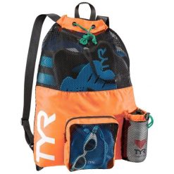 Torba Typu Mumia Tyr Big Mesh 40L – Pomarańczowa. Brązowe torebki klasyczne damskie TYR, bez wzorów, z meshu, bez dodatków. Za 722.77 zł.