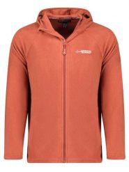 Geographical Norway Kurtka polarowa "Tugood" w kolorze ceglanym rozmiar: XL. Pomarańczowe kurtki męskie Geographical Norway, xl, bez wzorów, z materiału, bez kaptura. Za 69.58 zł.