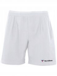 Spodenki tenisowe męskie Tecnifibre Stretch Short. Białe szorty męskie TECNIFIBRE, bez wzorów, z materiału. Za 99.00 zł.