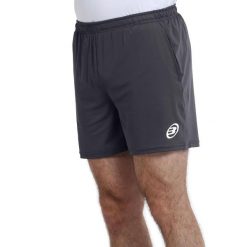 Bullpadel Short Meis Dark Grey - rozmiar XXL. Czarne szorty męskie bullpadel, bez wzorów, sportowe. Za 186.95 zł.
