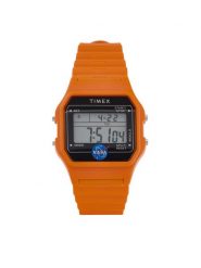 Timex Zegarek Main Street TW2Y13300 Pomarańczowy. Brązowe, cyfrowe zegarki męskie Timex. Za 279.99 zł.