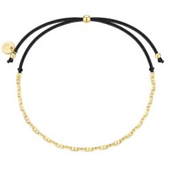 Glanzstücke München Bransoletka z srebra próby 925 w kolorze zlotym Bransoletki 1 ct Damski. Żółte bransoletki damskie Glanzstücke München, pozłacane. Za 129.99 zł.