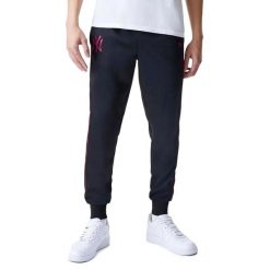 Nowe Spodnie Treningowe Mlb Neyyan Dorośli. Czarne spodnie dresowe męskie New Era, bez wzorów, z dresówki. W wyprzedaży za 213.10 zł.