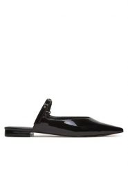 Just Cavalli Klapki 78RA3S71 ZSA38 Czarny. Czarne klapki damskie Just Cavalli, bez wzorów, ze skóry, bez obcasa. Za 679.99 zł.