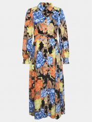 Culture Sukienka letnia Cuvirna 50109701 Żółty Feminine Fit. Żółte sukienki damskie Culture, na lato, m, bez wzorów, z wiskozy, bez kołnierzyka, bez ramiączek. Za 399.99 zł.