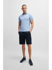 Hugo Boss Szorty w kolorze granatowym rozmiar: 48. Niebieskie szorty męskie Hugo Boss, bez kołnierzyka. Za 304.99 zł.