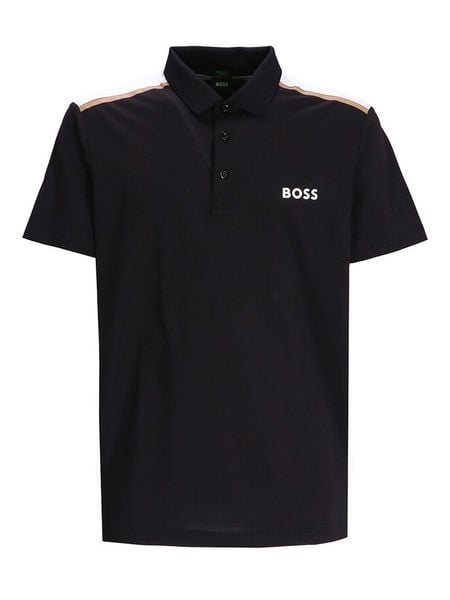 Hugo Boss Fashion Koszulka polo w kolorze czarnym rozmiar: S. Czarne koszulki polo męskie Hugo Boss Fashion, s, bez wzorów, bez ramiączek. Za 341.45 zł.