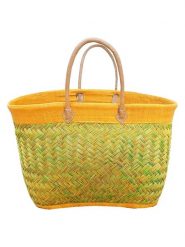 Le Comptoir de la Plage Torba plażowa "Antaly" w kolorze żółto-zielonym - 55 x 30 x 20 cm rozmiar: onesize. Zielone torebki klasyczne damskie Le Comptoir de la Plage, bez wzorów, z materiału, bez dodatków. Za 60.99 zł.