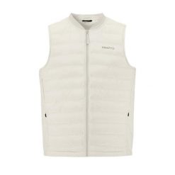 Kurtka puchowa bez rękawów Craft Subz 4. Białe kurtki męskie Craft, m, bez wzorów, z puchu, bez kaptura. Za 459.50 zł.