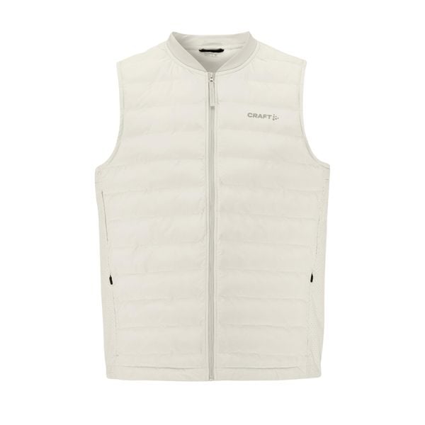 Kurtka puchowa bez rękawów Craft Subz 4. Białe kurtki męskie Craft, m, bez wzorów, z puchu, bez kaptura. Za 459.50 zł.
