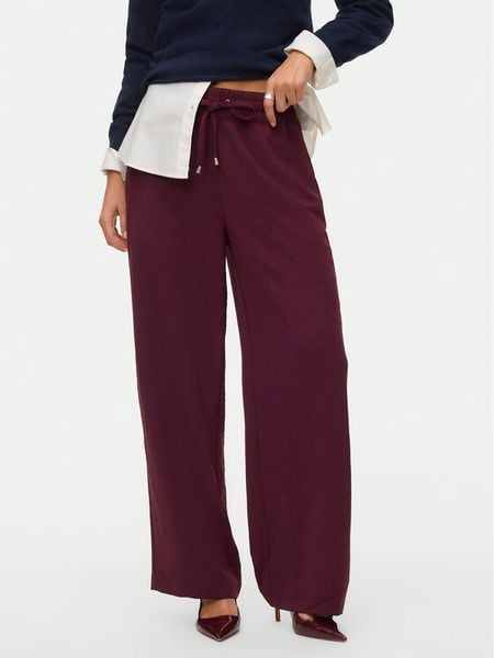 Vero Moda Spodnie dresowe Esme 10338748 Bordowy Regular Fit. Czerwone spodnie dresowe damskie Vero Moda, s, bez wzorów, z dresówki. Za 179.99 zł.