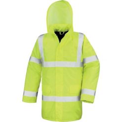Parka Result High Viz Motorway. Żółte parki damskie RESULT, m, bez wzorów, z polaru. Za 154.70 zł.