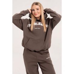 Bluza fitness damska Gym Glamour college. Brązowe bluzy bez kaptura damskie GYM GLAMOUR, s. Za 199.99 zł.