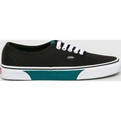 Vans - Tenisówki. Czarne trampki i tenisówki męskie Vans, bez wzorów, z gumy, bez zapięcia. W wyprzedaży za 199.90 zł.