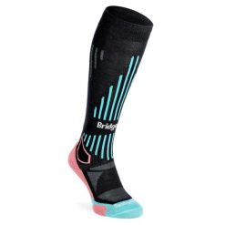 Skarpety skitourowe damskie Bridgedale Lightweight Merino Performance. Niebieskie skarpetki damskie Bridgedale, bez wzorów. W wyprzedaży za 119.99 zł.