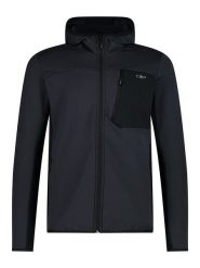 CMP Kurtka polarowa w kolorze antracytowo-czarnym rozmiar: 52. Czarne kurtki męskie CMP, bez wzorów, z materiału, bez kaptura. Za 156.61 zł.