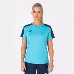 Koszulka do piłki nożnej dla dziewczyn Joma Academy III z krótkim rękawem. Białe koszulki dziewczęce Joma, bez wzorów, z poliesteru, bez ramiączek. Za 146.50 zł.